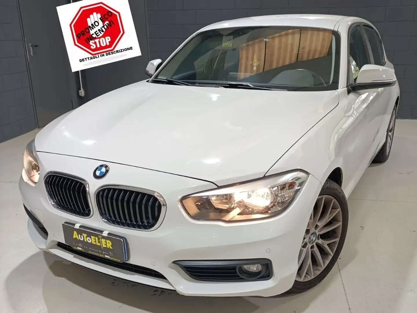 BMW 116 Serie 1 F/20-21 2015 116d Urban 5p Weiß - 1