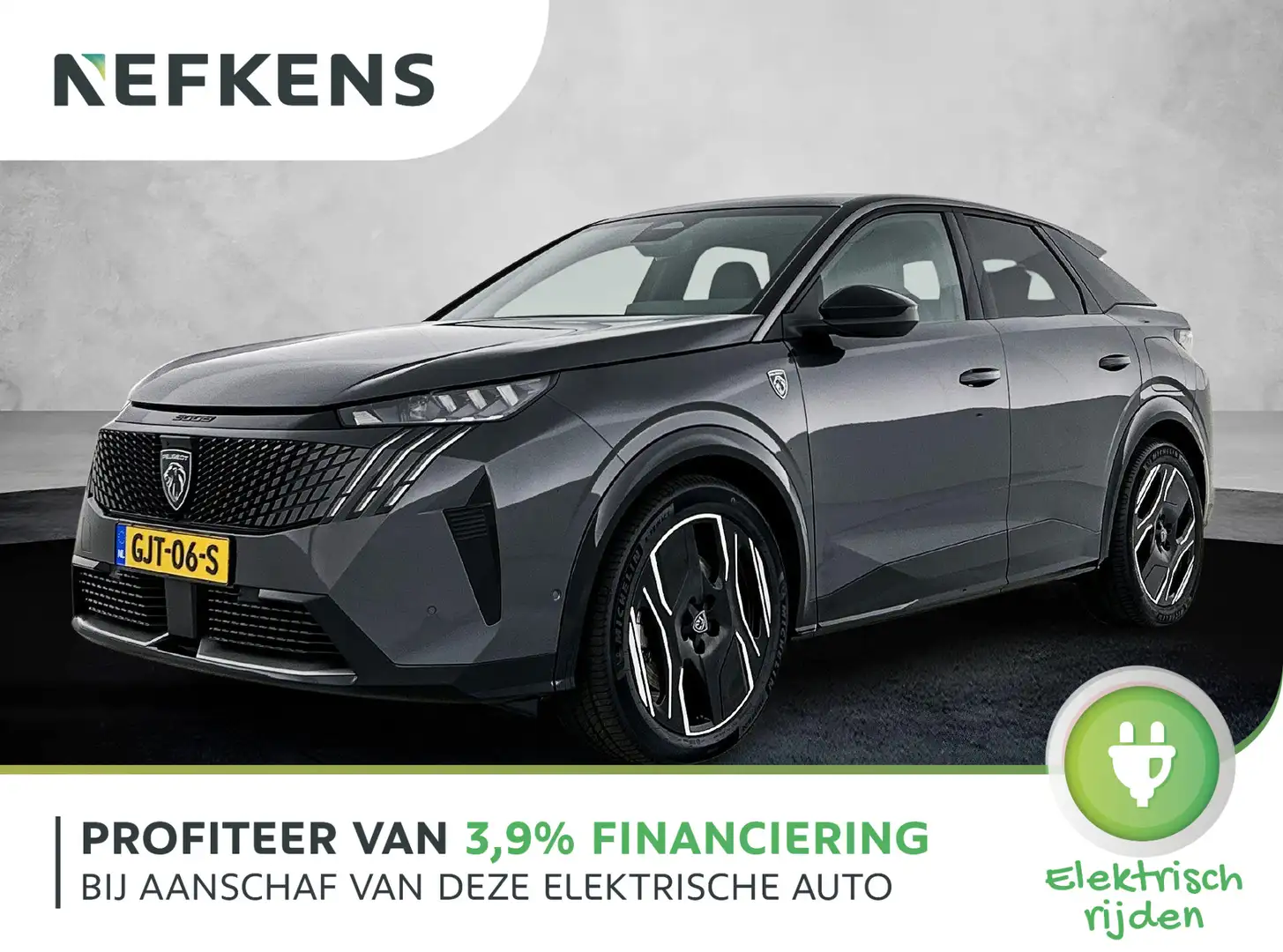 Peugeot 3008 e-3008 EV GT Avantage 73 kWh 210 pk | Navigatie | Grau - 1