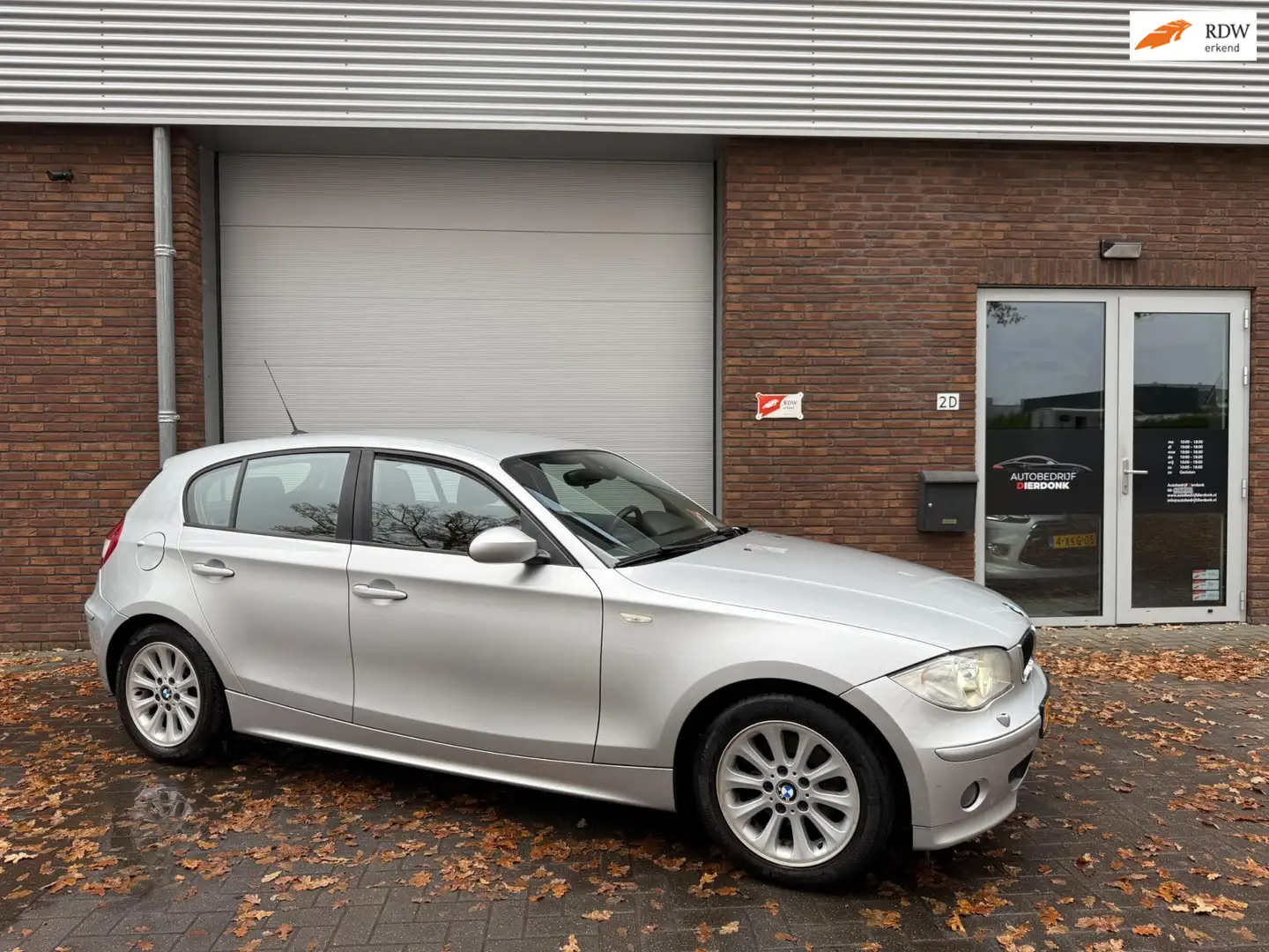 BMW 118 1-serie 118i |AUTOMAAT|NIEUWE APK|AIRCO|LEUKE AUTO Gris - 1