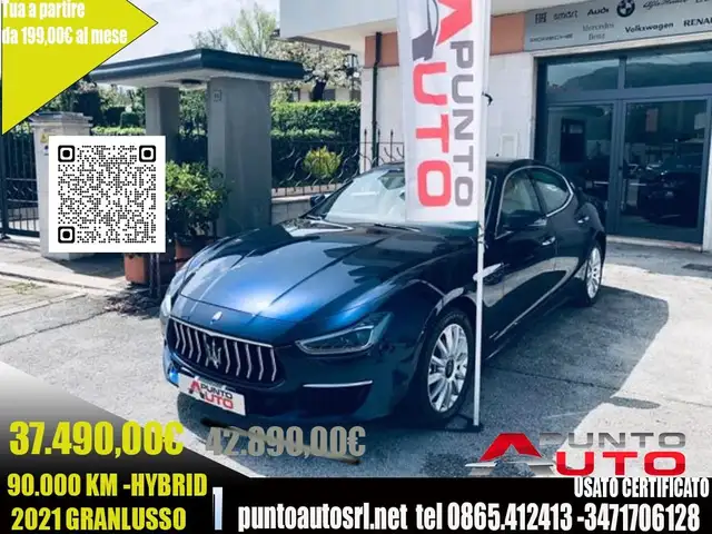 Maserati Ghibli L4 330 CV MHEV Granlusso CAMERA 360