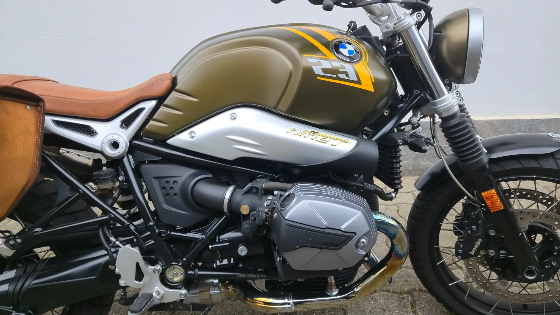 BMW R nineT SCRAMBLER Zöld - 1