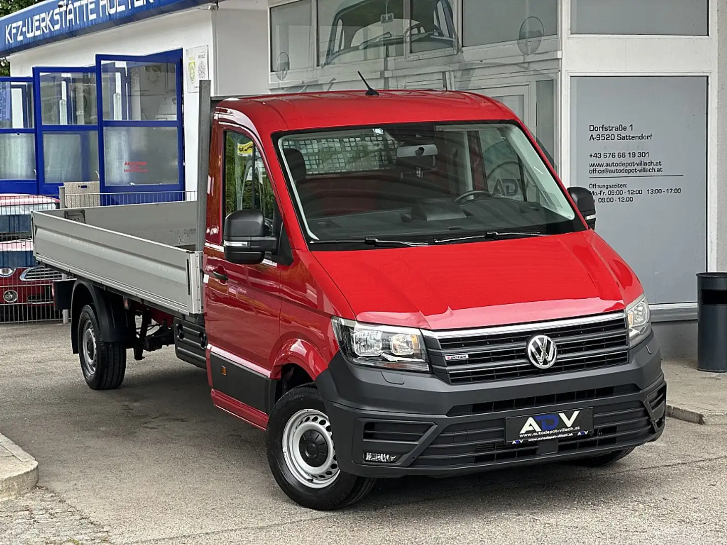 Volkswagen Crafter 35 Pritsche LR L4 2,0-I-TDI 4Motion Aut. Rot - 1