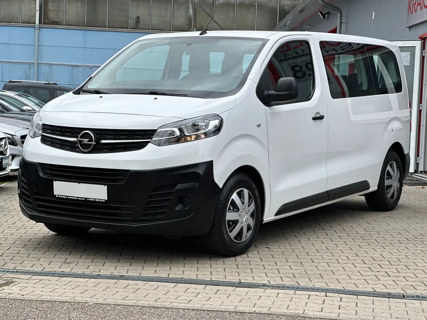 Opel Zafira Life 1.5 D*9-Sitze*2x Klima*Parkpilot*Temp*SR+WR Weiß - 1