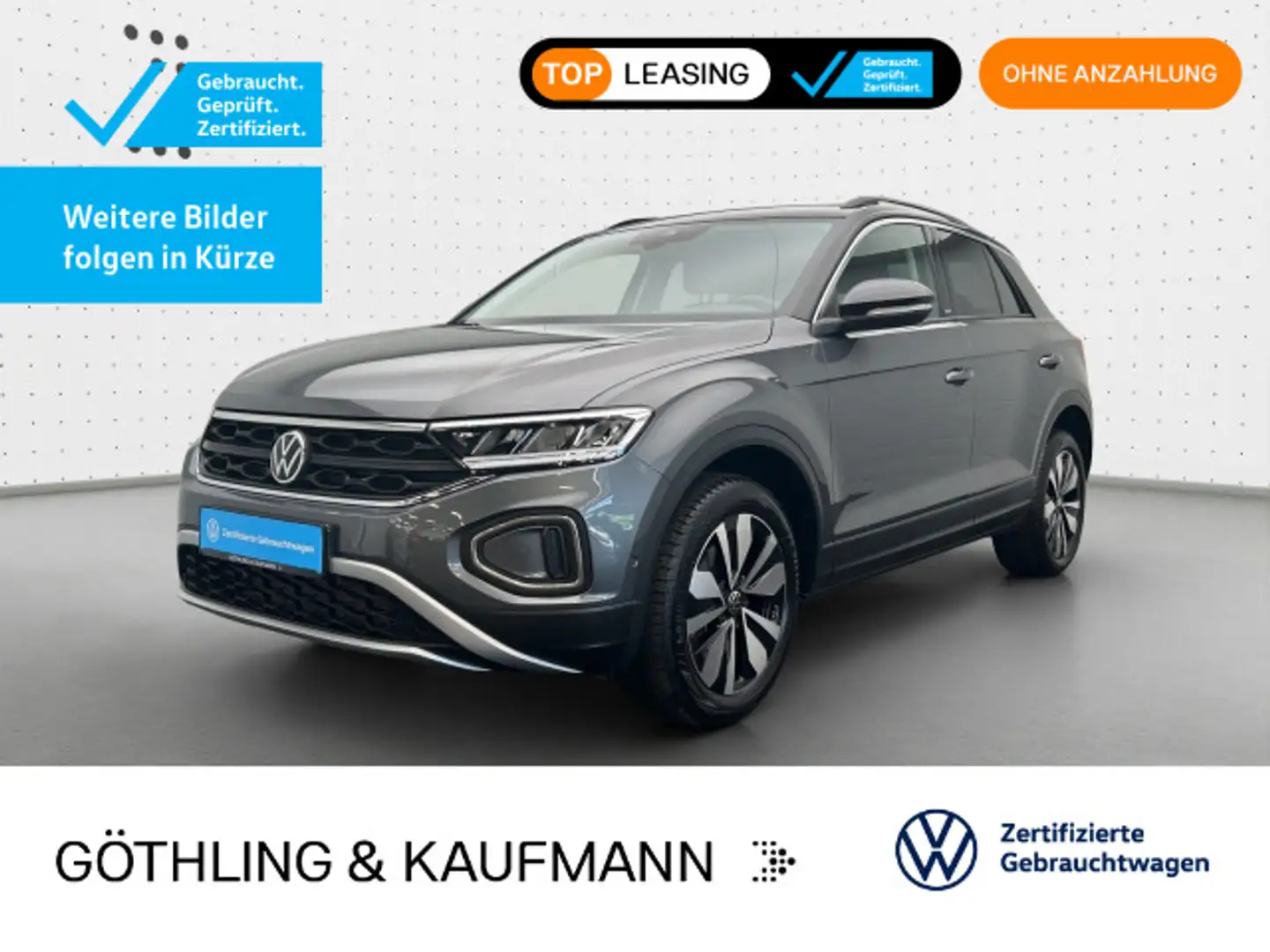 Volkswagen T-Roc Life MOVE 1.5 TSI 110kW 6-Gang*NAVI*SHZ*AS Grau - 1