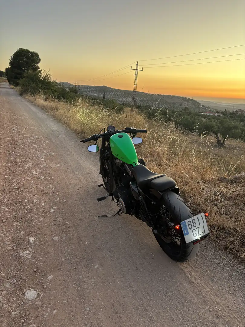Harley-Davidson Sportster 1200 Verde - 2