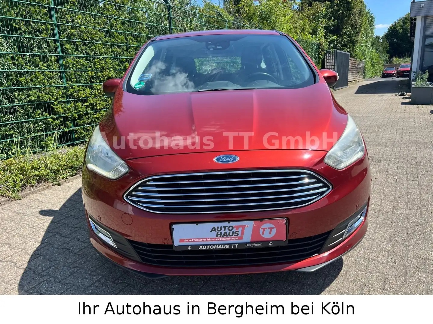 Ford C-Max 1,5 EcoBoost 134kW Titanium Automatik°1.HD Kırmızı - 2