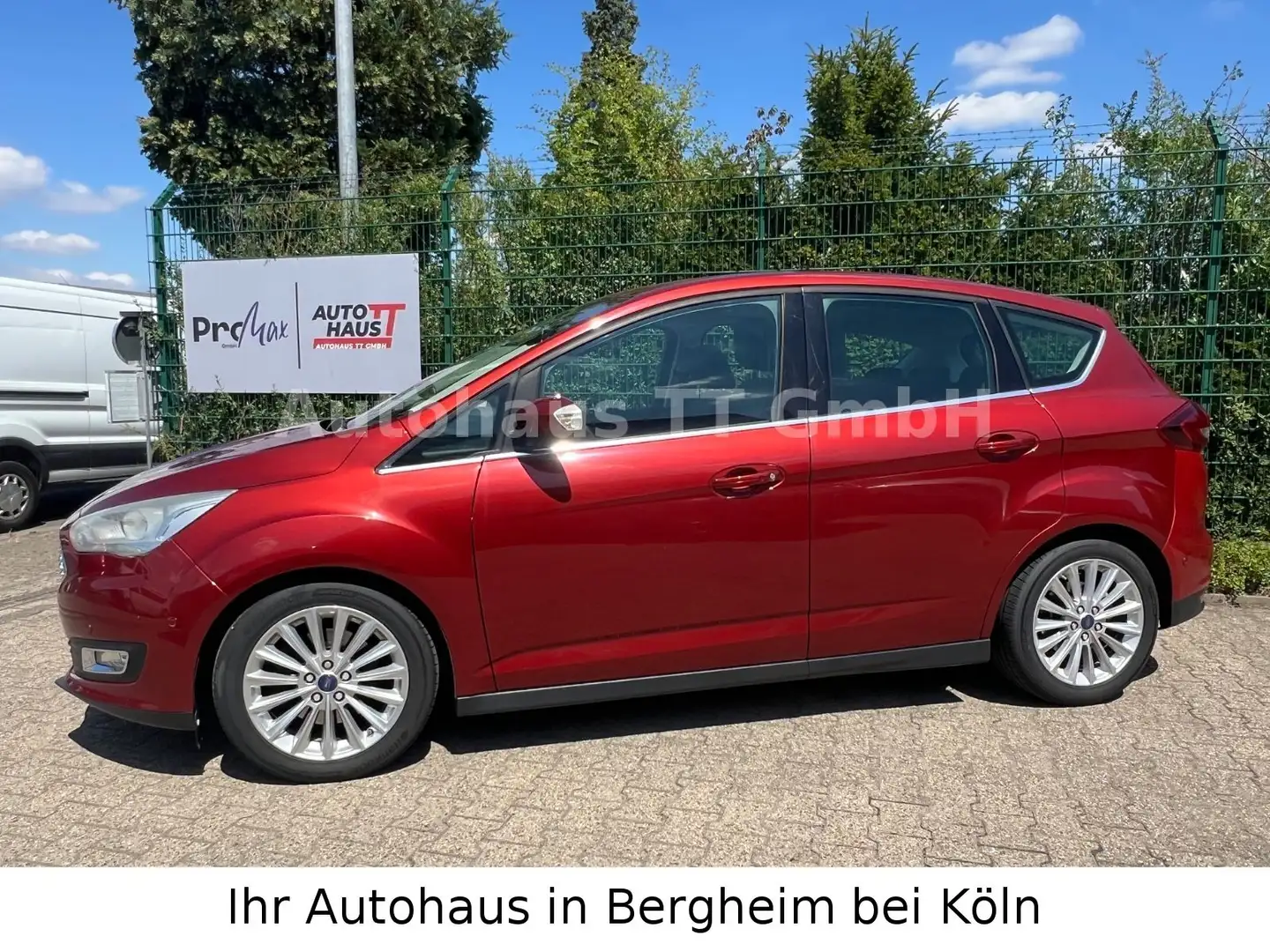 Ford C-Max 1,5 EcoBoost 134kW Titanium Automatik°1.HD Kırmızı - 1
