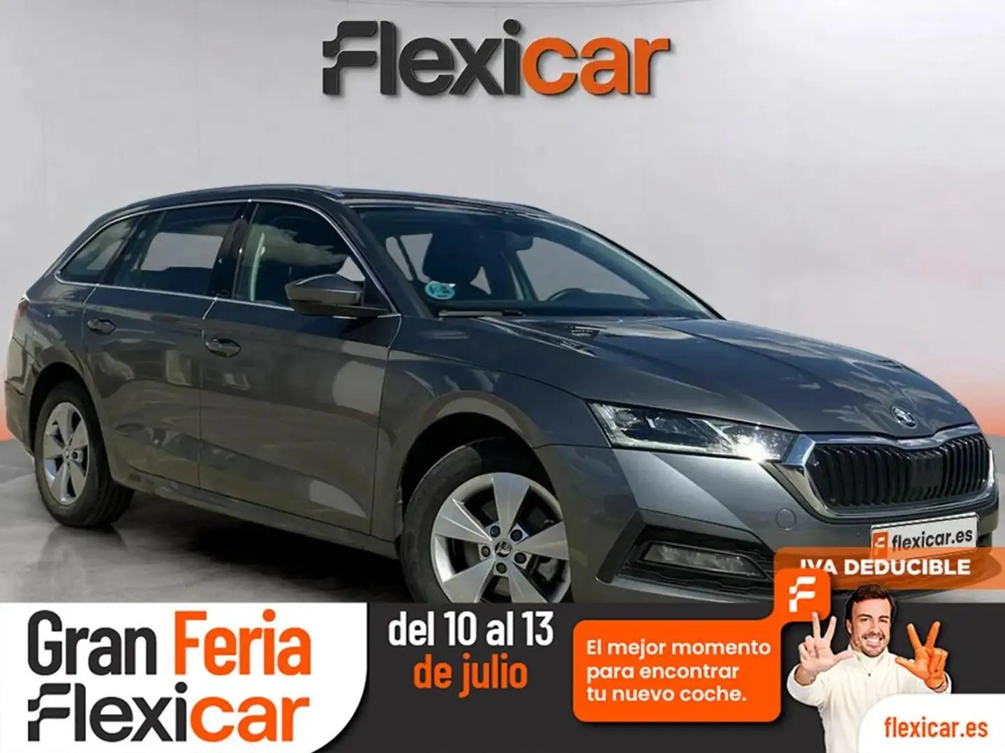 Skoda Octavia Combi 2.0TDI Style DSG 110kW Gris - 1