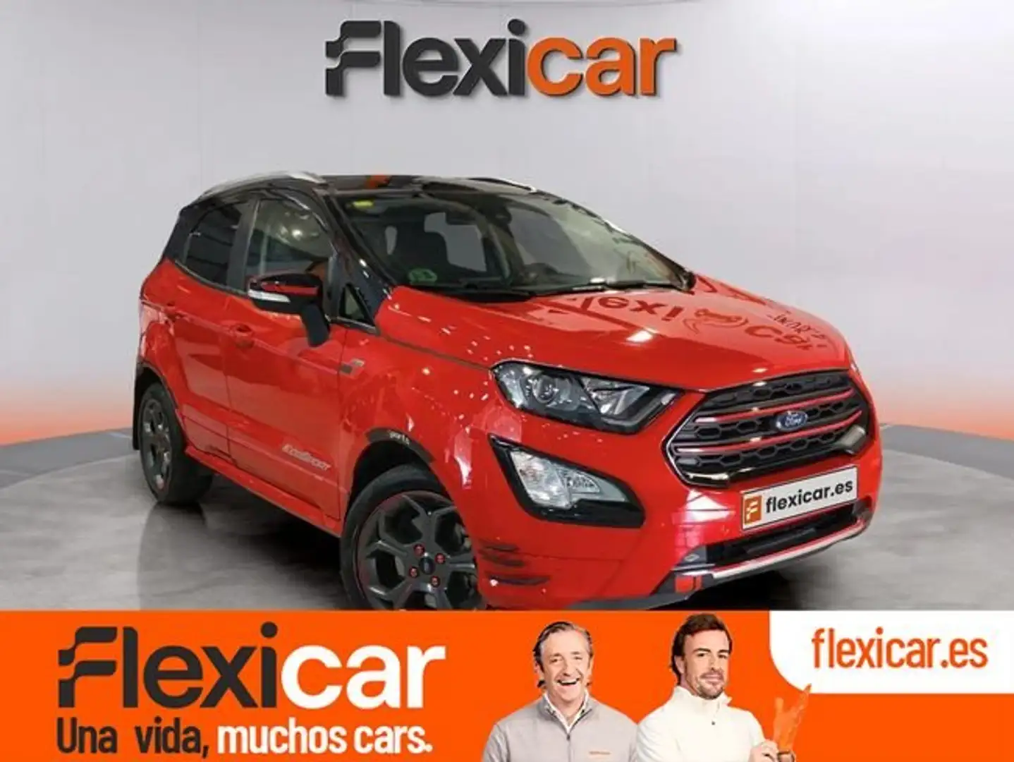 Ford EcoSport 1.0 EcoBoost ST Line Aut. 125 Rojo - 1