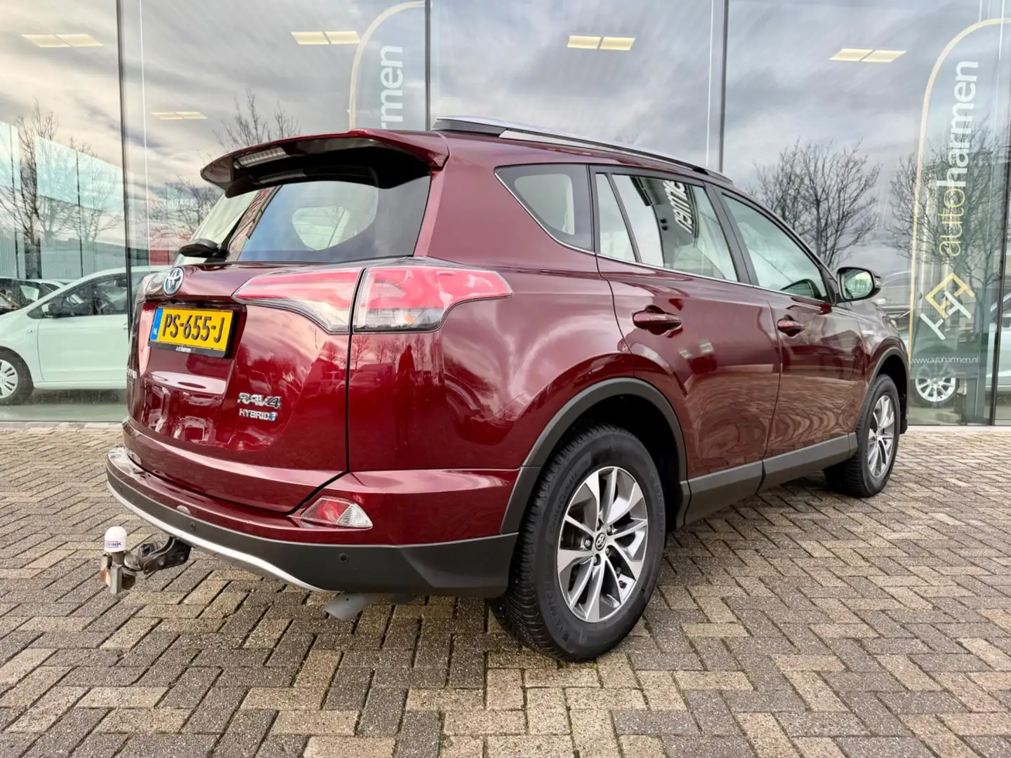 Toyota RAV 4 2.5 Hybrid AWD Dynamic, Trekhaak, KeyLess, Camera, Rot - 2