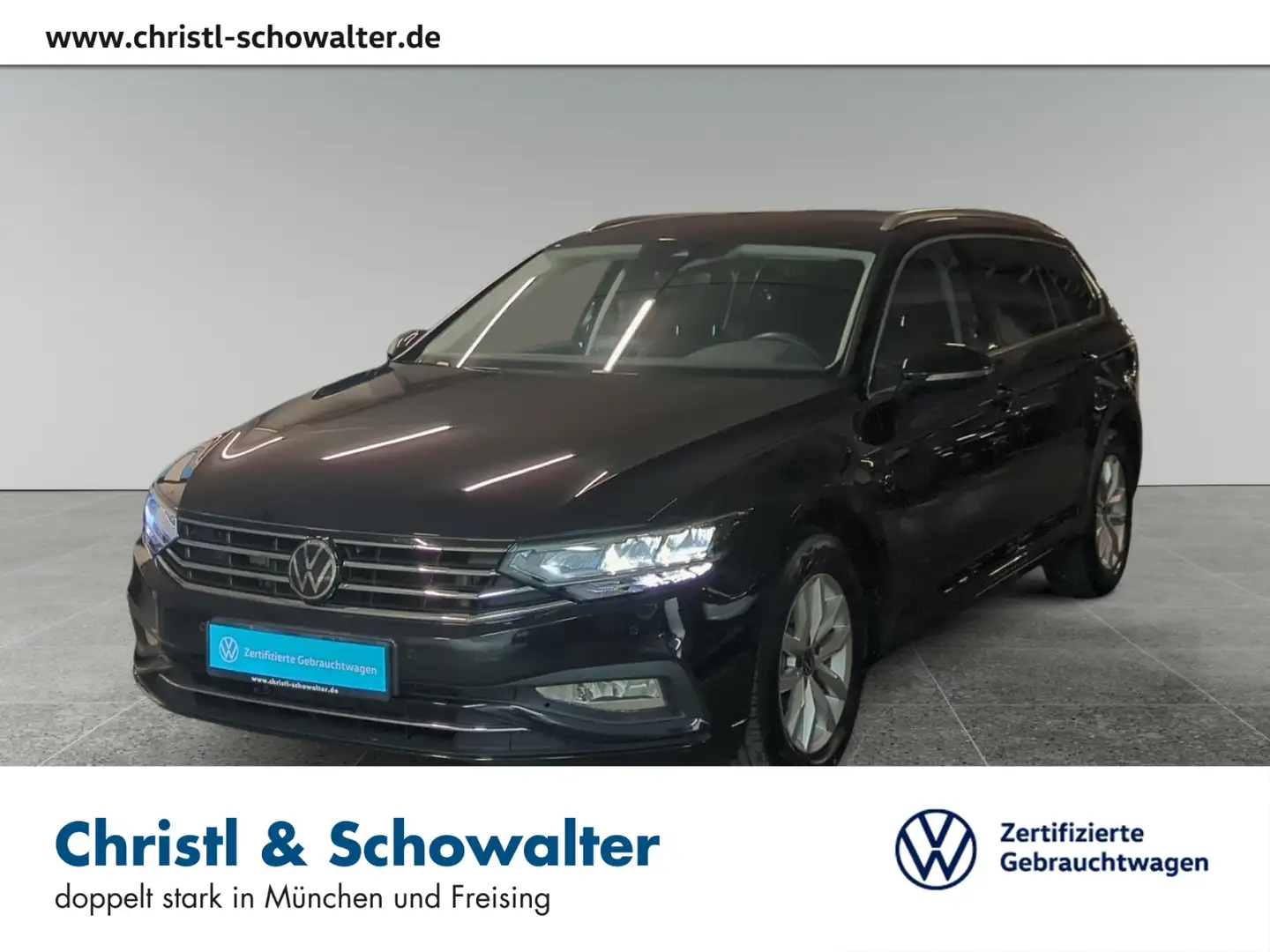 Volkswagen Passat Variant 2.0 TDI DSG Business LED NAVI ACC Schwarz - 1