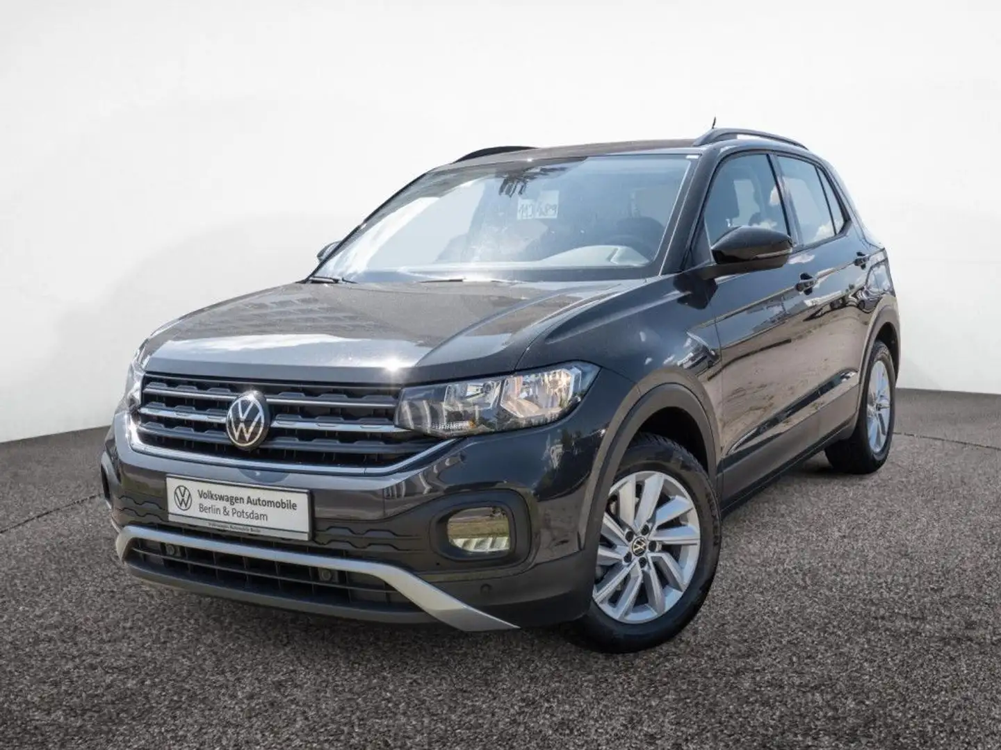 Volkswagen T-Cross 1.0 TSI Life nNavi R-Kam PDC Telefon Gris - 2