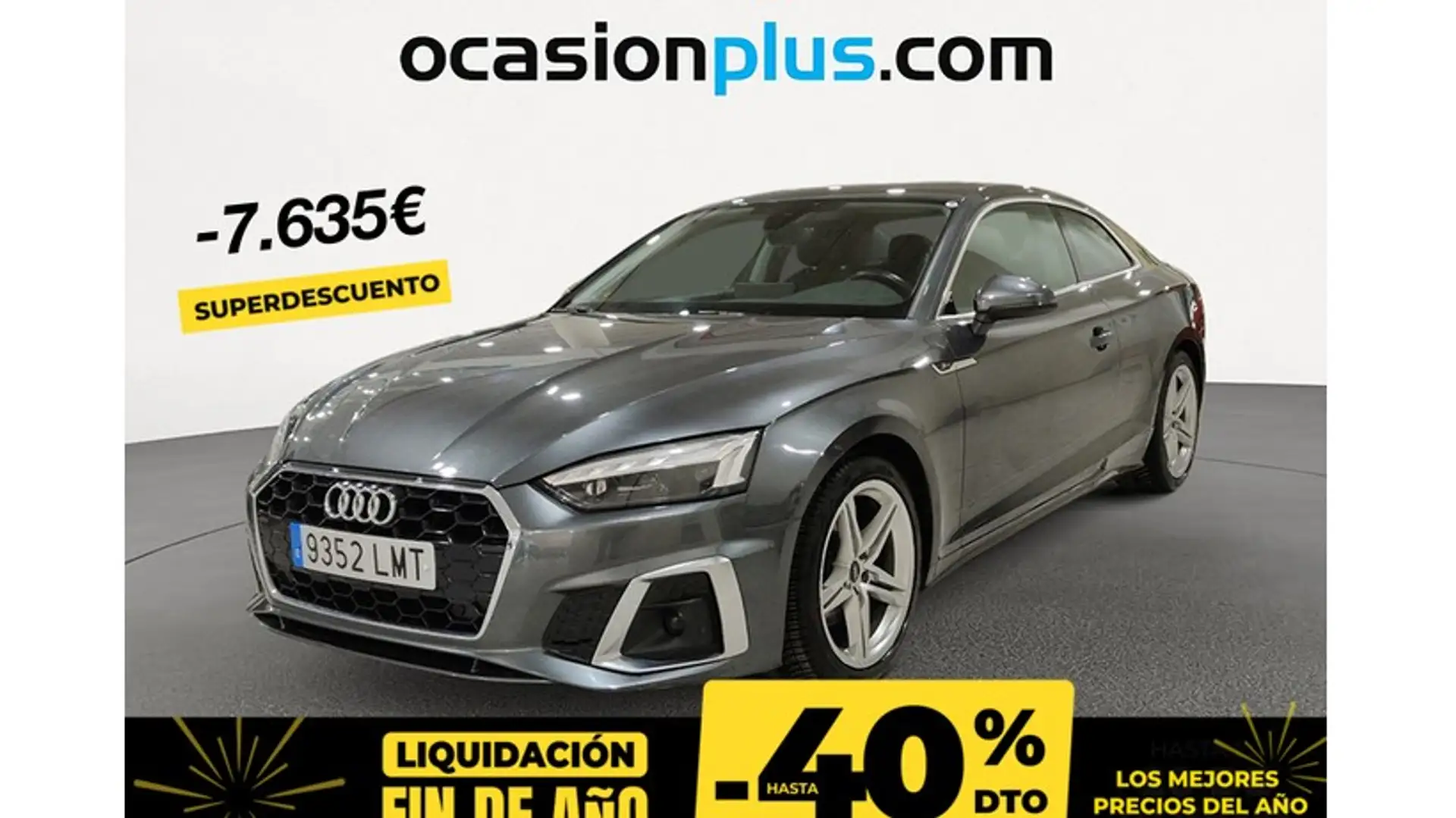 Audi A5 Coupé 35 TDI S line S tronic Gris - 1