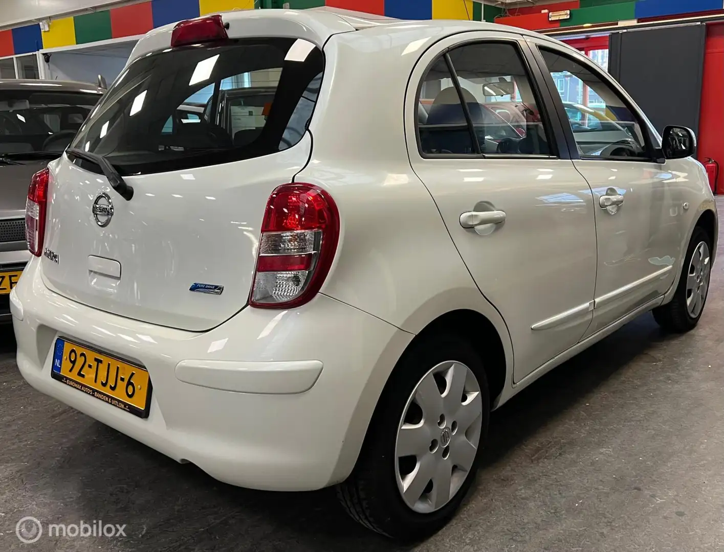 Nissan Micra 1.2 Acenta NAP - Airco - Elektr. Ramen Blanc - 2
