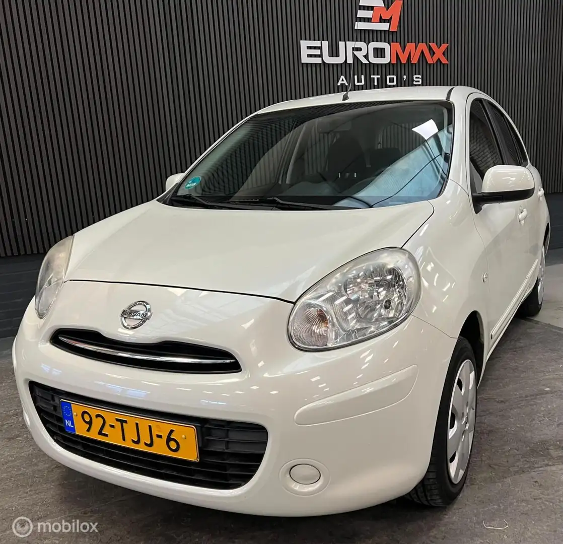 Nissan Micra 1.2 Acenta NAP - Airco - Elektr. Ramen Blanc - 1
