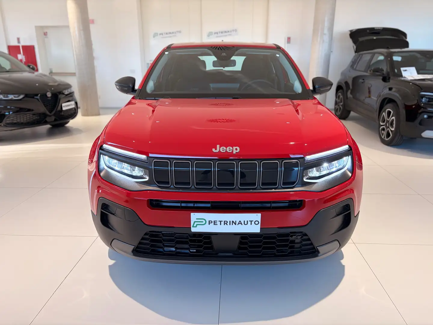 Jeep Avenger 1.2 turbo Longitude fwd 100cv Km.Zero Nazionale Rosso - 2