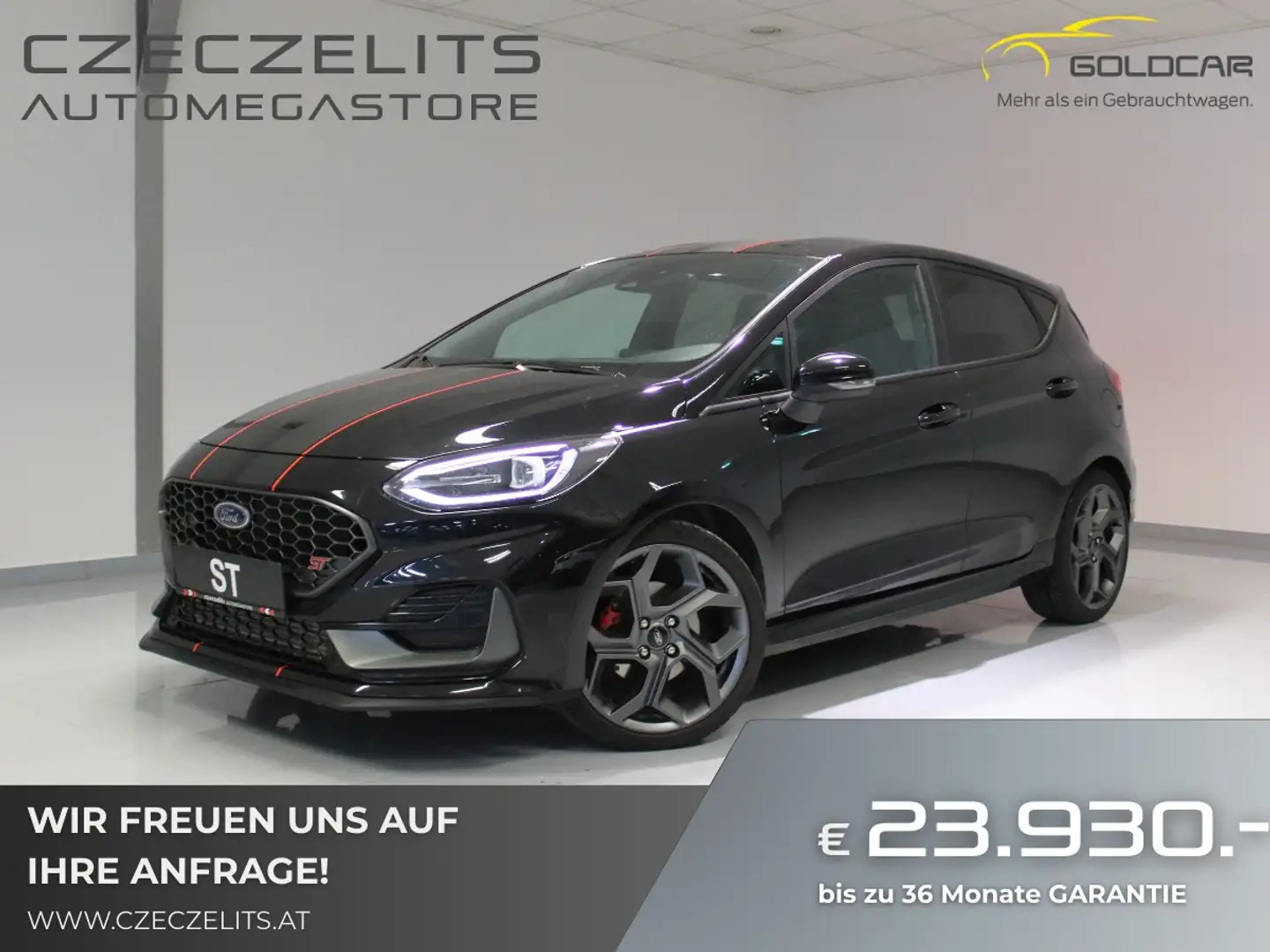 Ford Fiesta ST X 1,5 EcoBoost Schwarz - 1