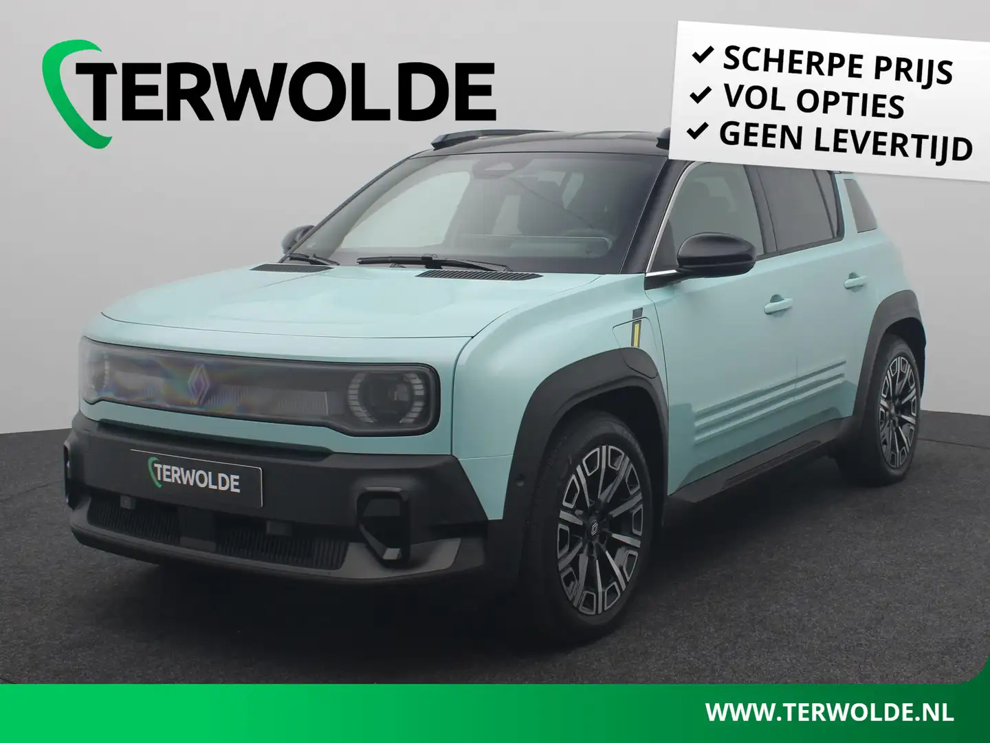 Renault R 4 comfort range iconic 52 kWh | Elektrische achterkl Bleu - 1