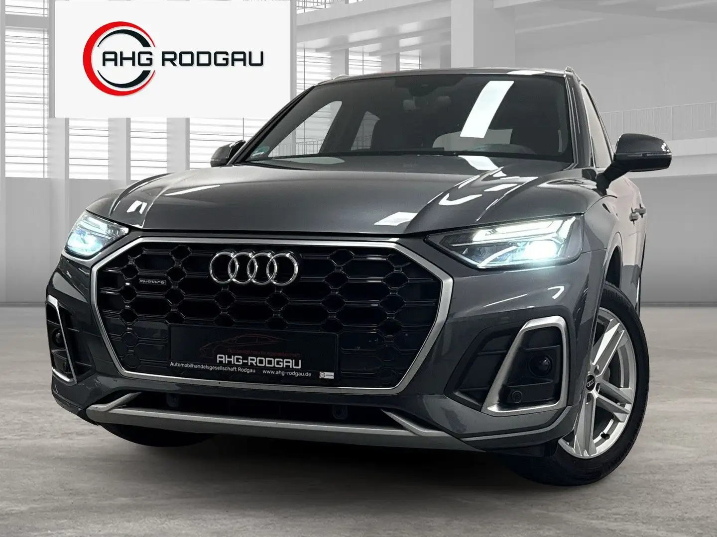 Audi Q5 40 TDI quattro/3x S line/AHK/LED/KAMERA Grau - 2