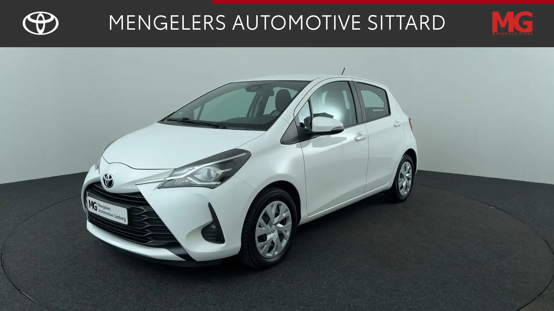 Toyota Yaris 1.0 VVT-i Energy Blanc - 1