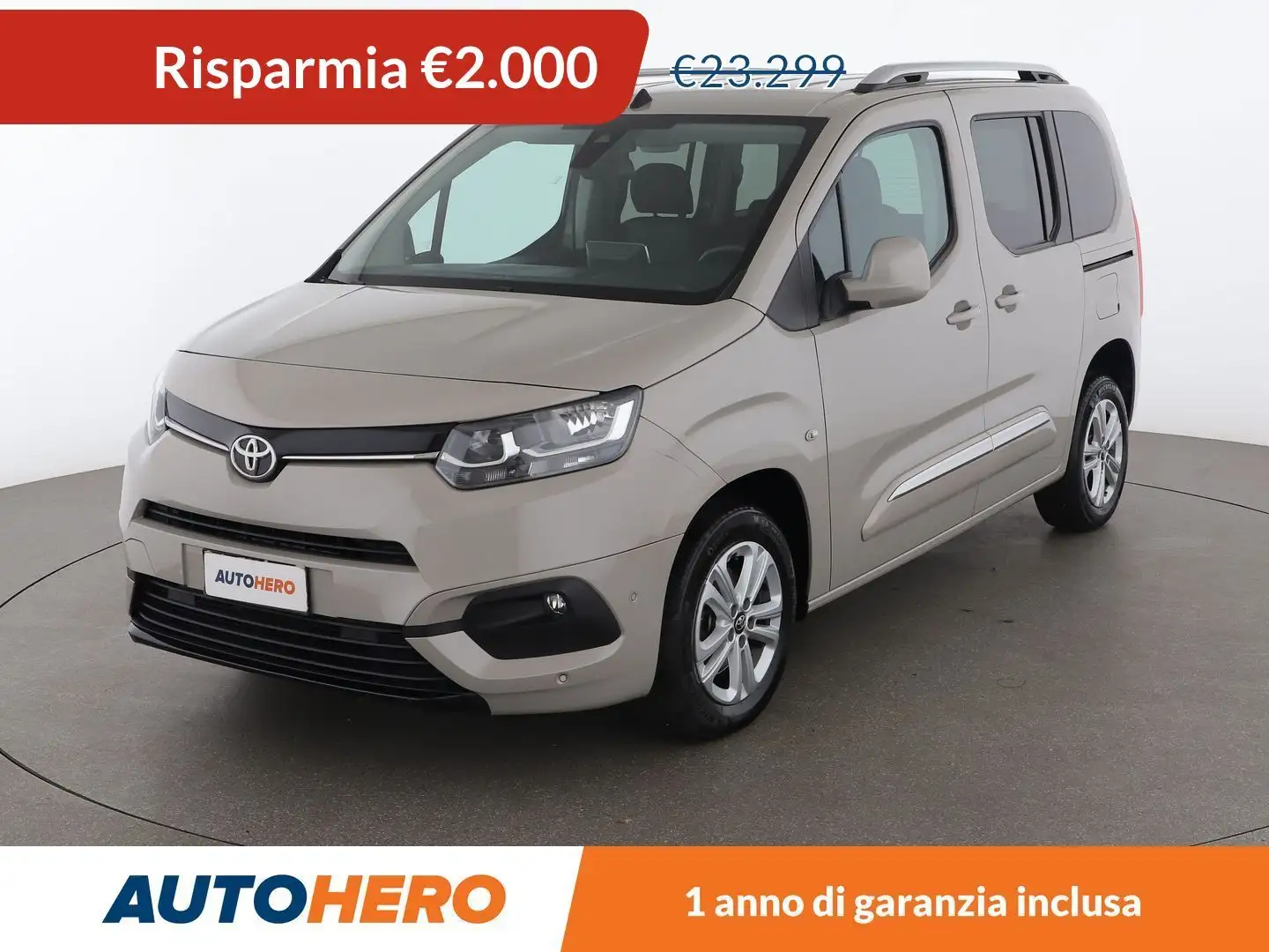 Toyota Proace City 1.5 D-4D L1 Executive Beige - 1