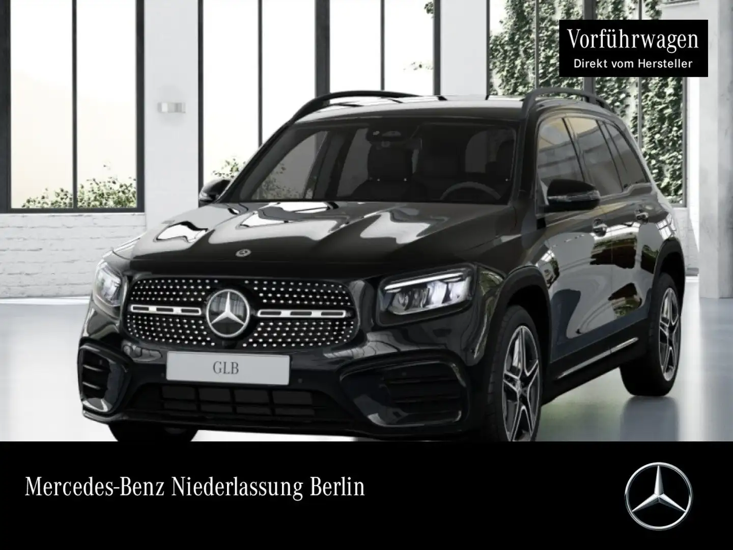 Mercedes-Benz GLB 200 AMG+NIGHT+LED+KAMERA+19"+TOTW+KEYLESS+7G Schwarz - 1