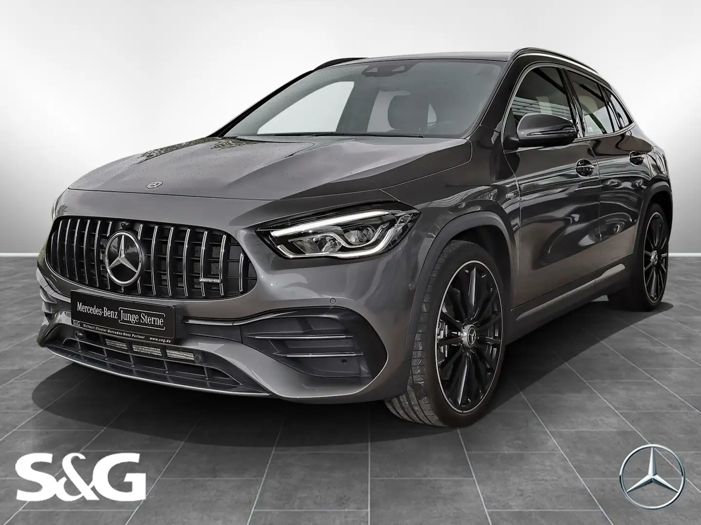 Mercedes-Benz GLA 45 AMG 4M+ CARPLAY+MBUX+SPURHALTE+LED+21" Grau - 1