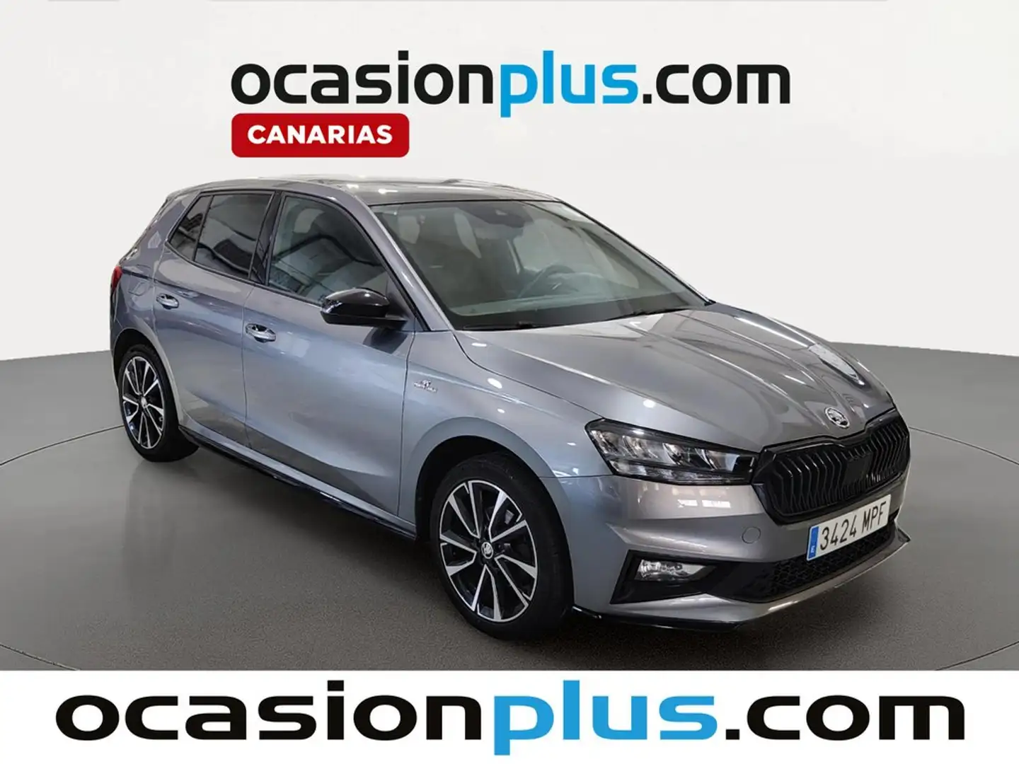 Skoda Fabia 1.0 TSI Monte Carlo 81kW Gris - 2