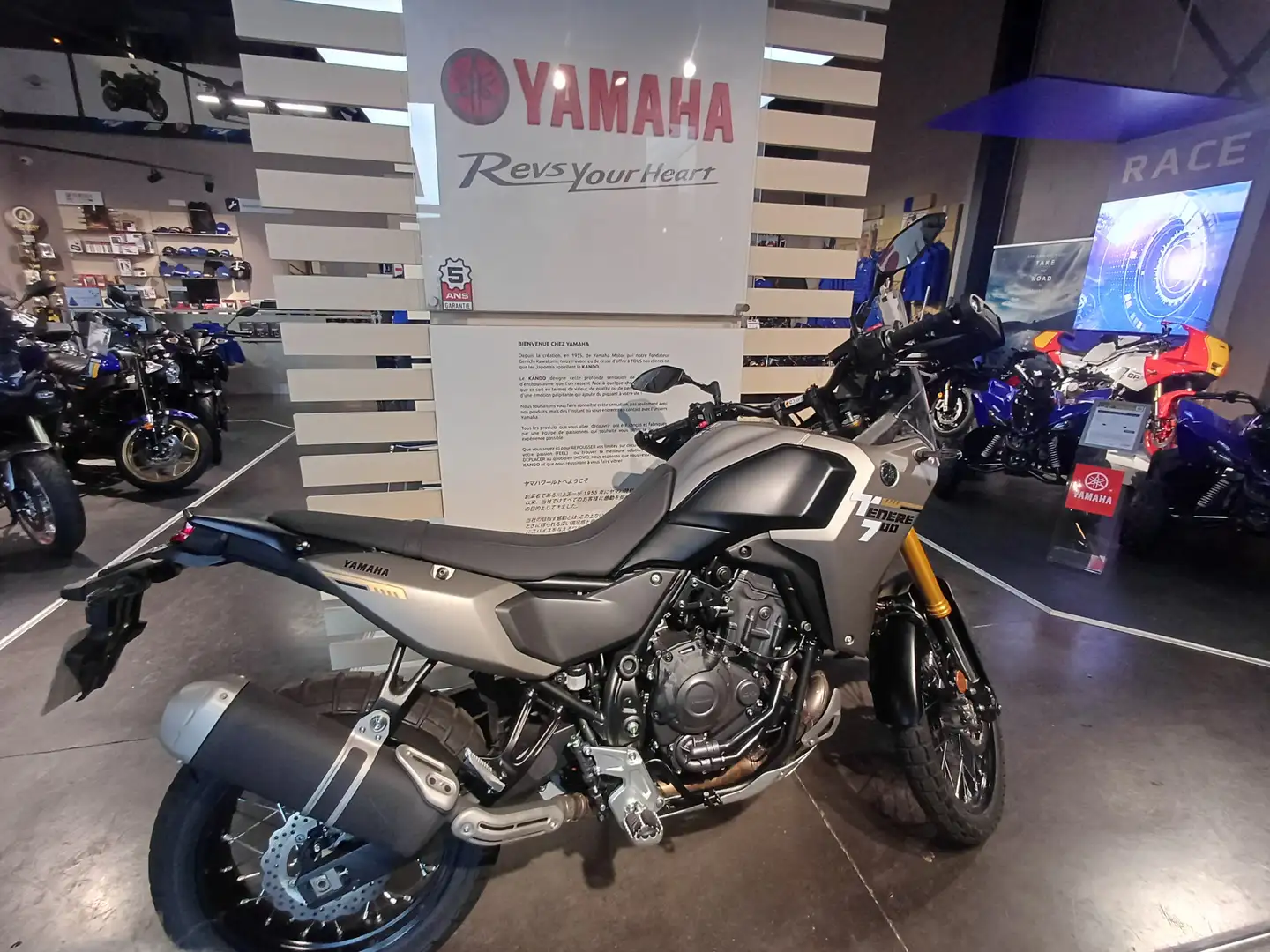 Yamaha Ténéré 700 Grijs - 2