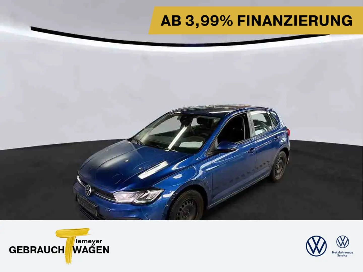 Volkswagen Polo 1.0 FRESH APP-CON KLIMA MFL Blau - 1