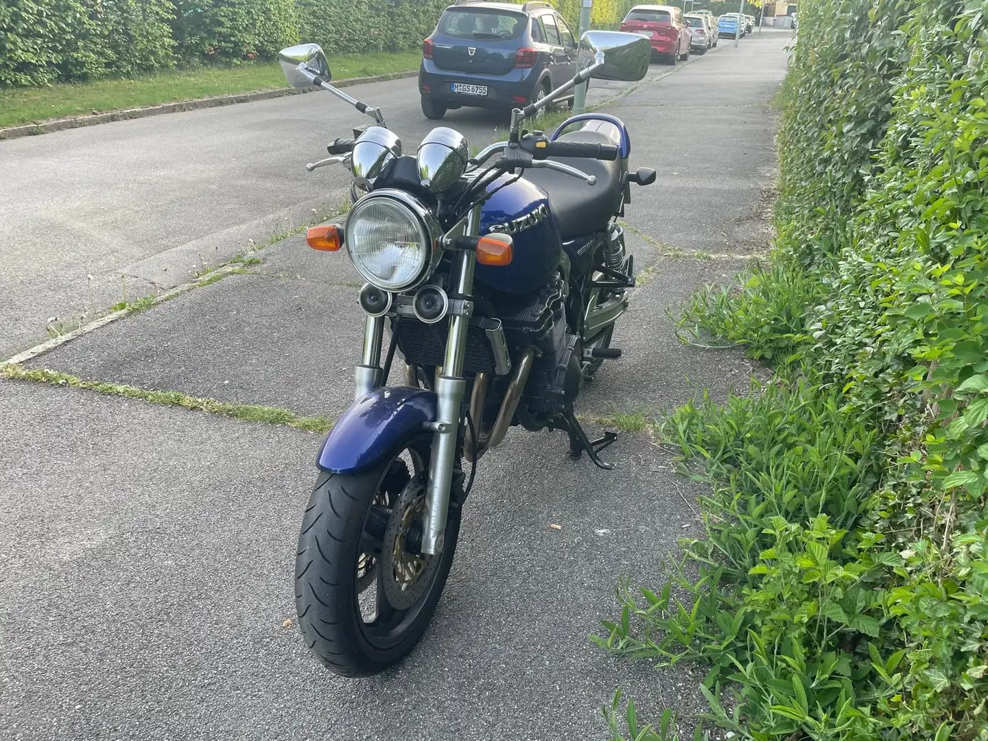 Suzuki GSX 750 Bleu - 1