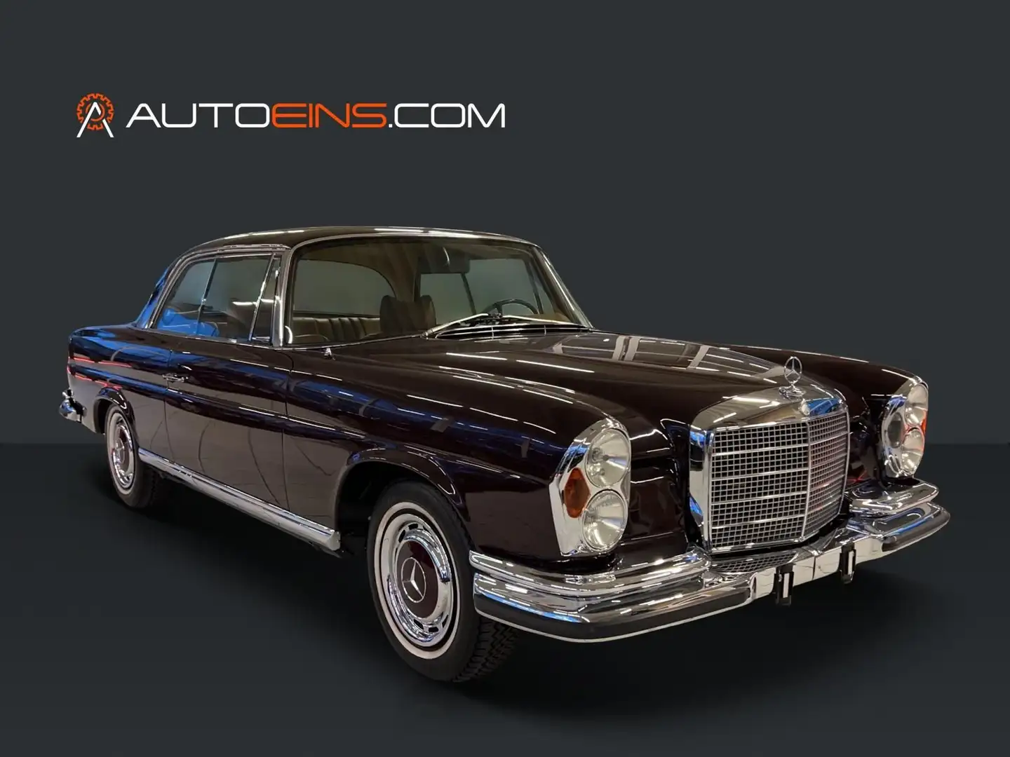Mercedes-Benz 280 SE 3.5 *Klima*Vollleder*2 Hand* Rot - 1