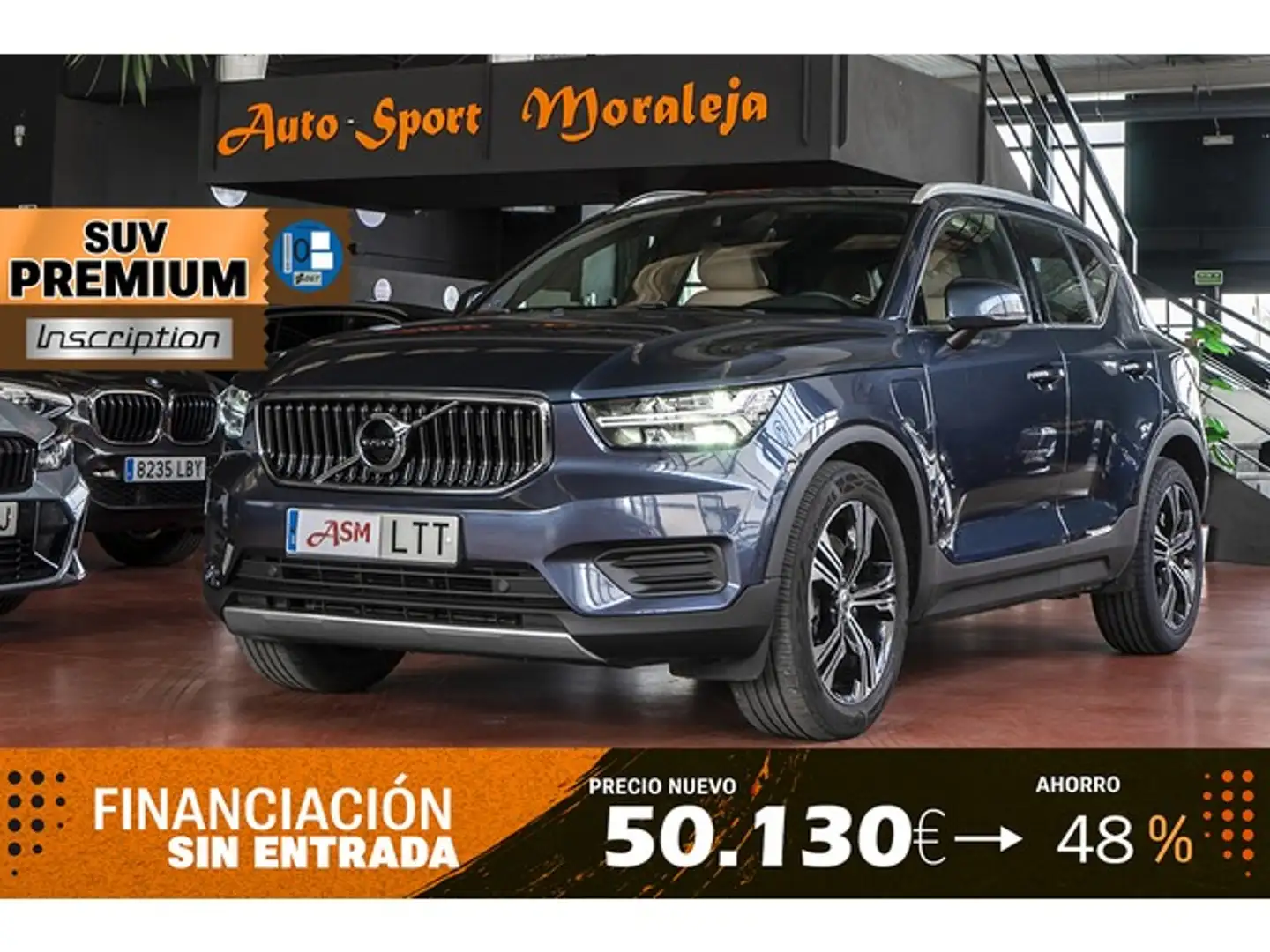 Volvo XC40 T4 Recharge Inscription Aut. Modrá - 1
