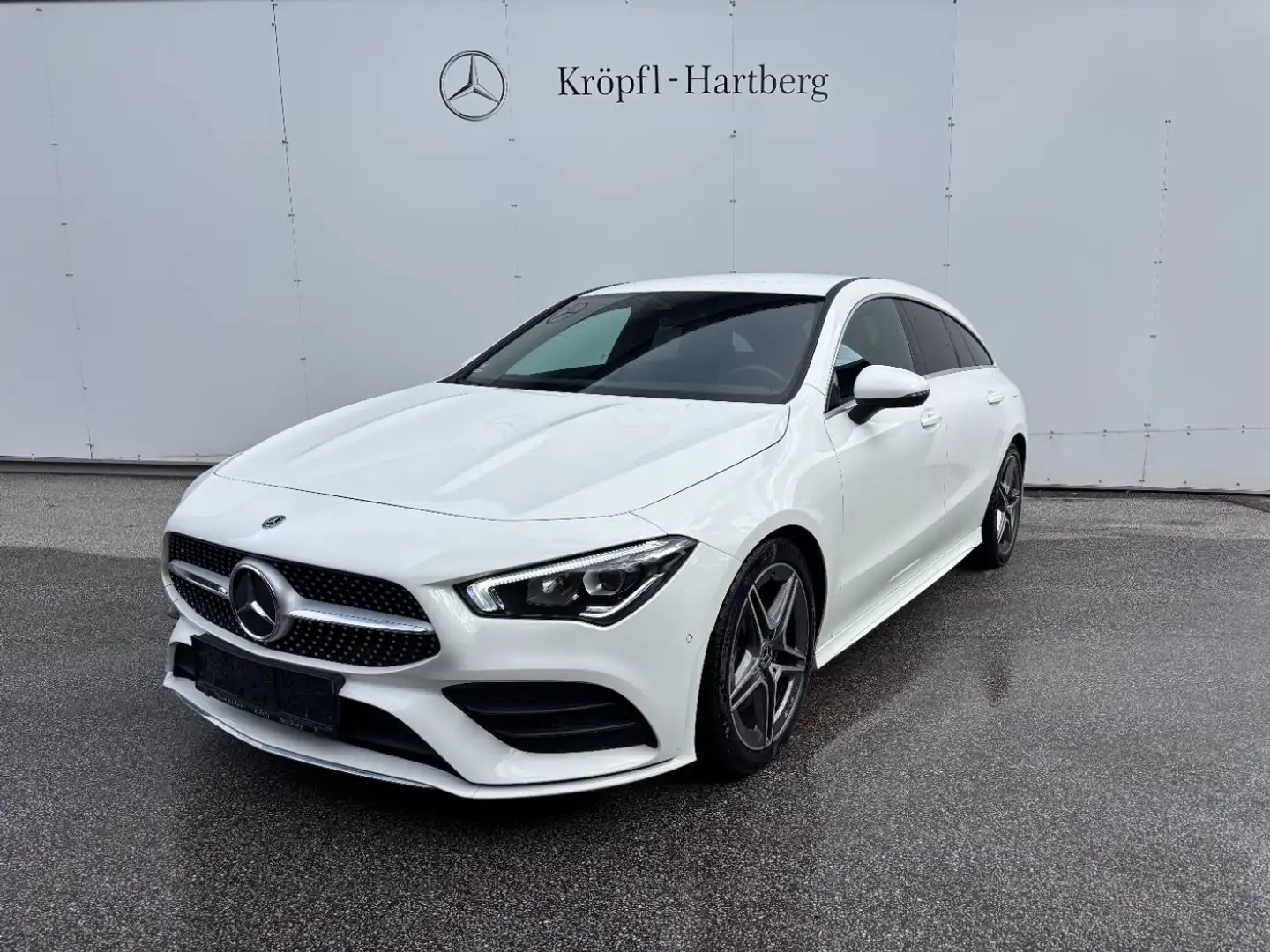 Mercedes-Benz CLA 200 d 4MATIC Shooting Brake AMG Line PTS Shz Weiß - 2