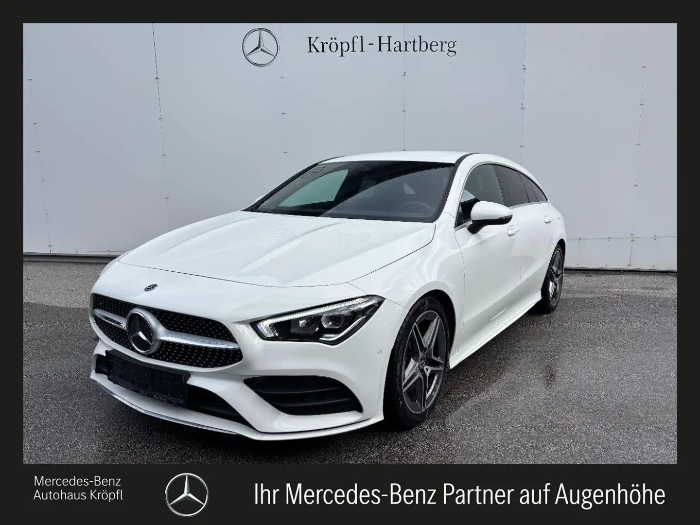 Mercedes-Benz CLA 200 d 4MATIC Shooting Brake AMG Line PTS Shz Weiß - 1