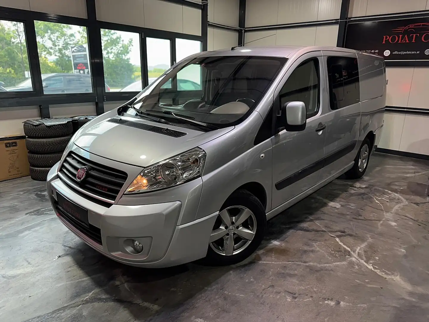 Fiat Scudo Panorama L2H1*1Besitz* 2,0 16V DPF E5 Executive Grau - 1