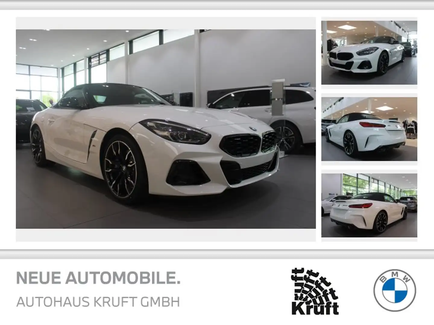 BMW Z4 M40i M-FAHRWERK+19"/20"LM+ACC+PDC+HARMAN KARDON+ Weiß - 1