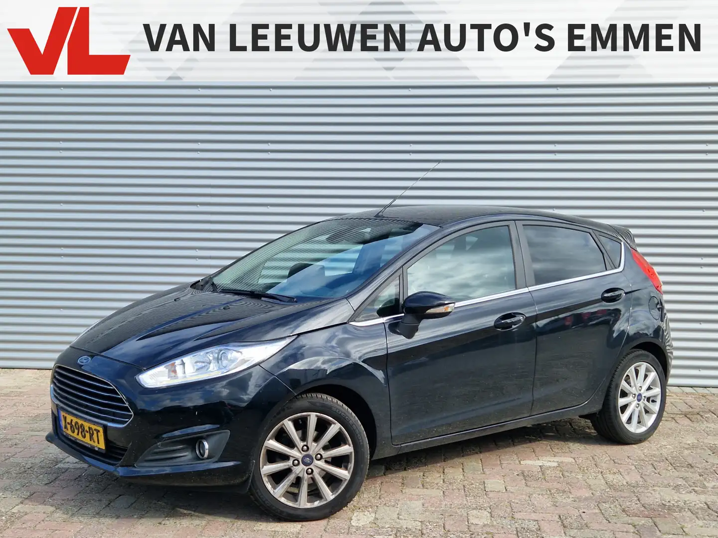 Ford Fiesta 1.0 EcoBoost Titanium | Nieuw Binnen | Clima | D.R Nero - 1