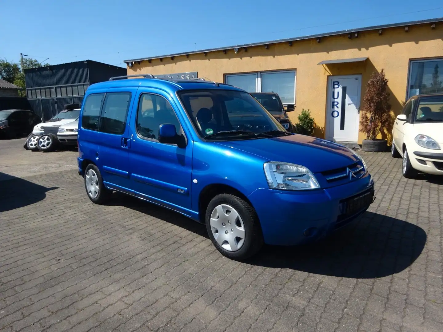 Citroen Berlingo 1,6i  Multispac klima  Panoramadach AHK Azul - 1