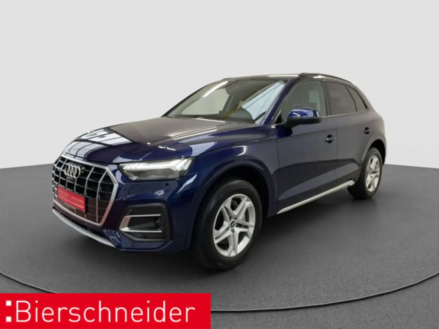 Audi Q5 50 TDI qu advanced AHK MATRIX PANO HuD 360 Blau - 2
