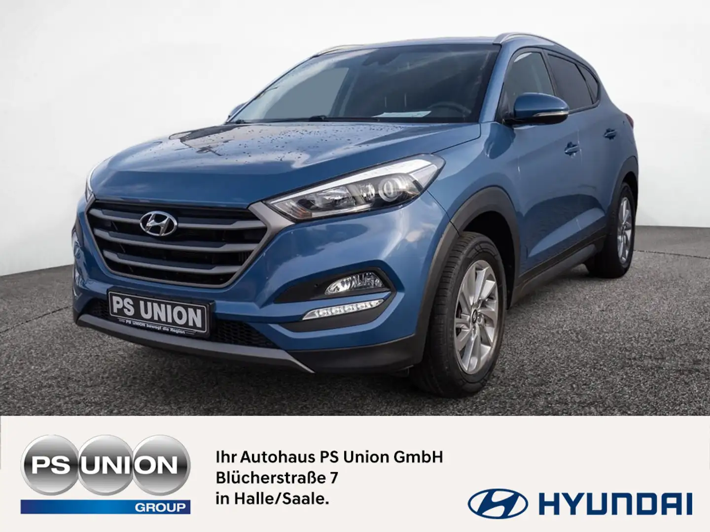 Hyundai TUCSON 1.6 Intro Edition 4WD SHZ KAMERA NAVI Blau - 1