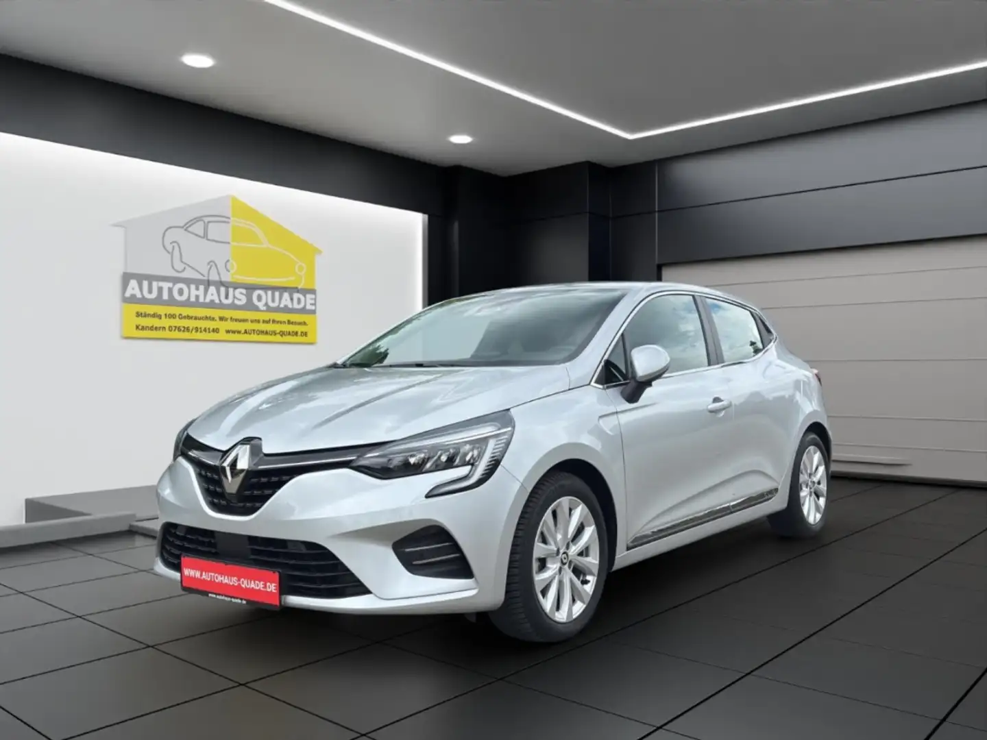 Renault Clio V Intens 1.6 E-TECH Hybrid 140 EU6d Navi Digitales Silber - 1