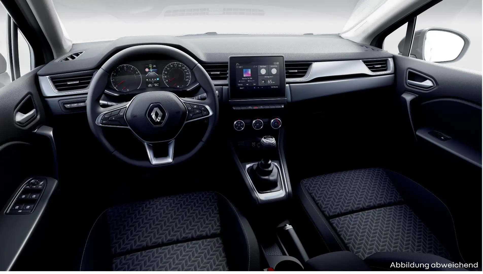 Renault Captur Evolution Mild Hybrid 160 EDC ABS ESP SERVO Schwarz - 1