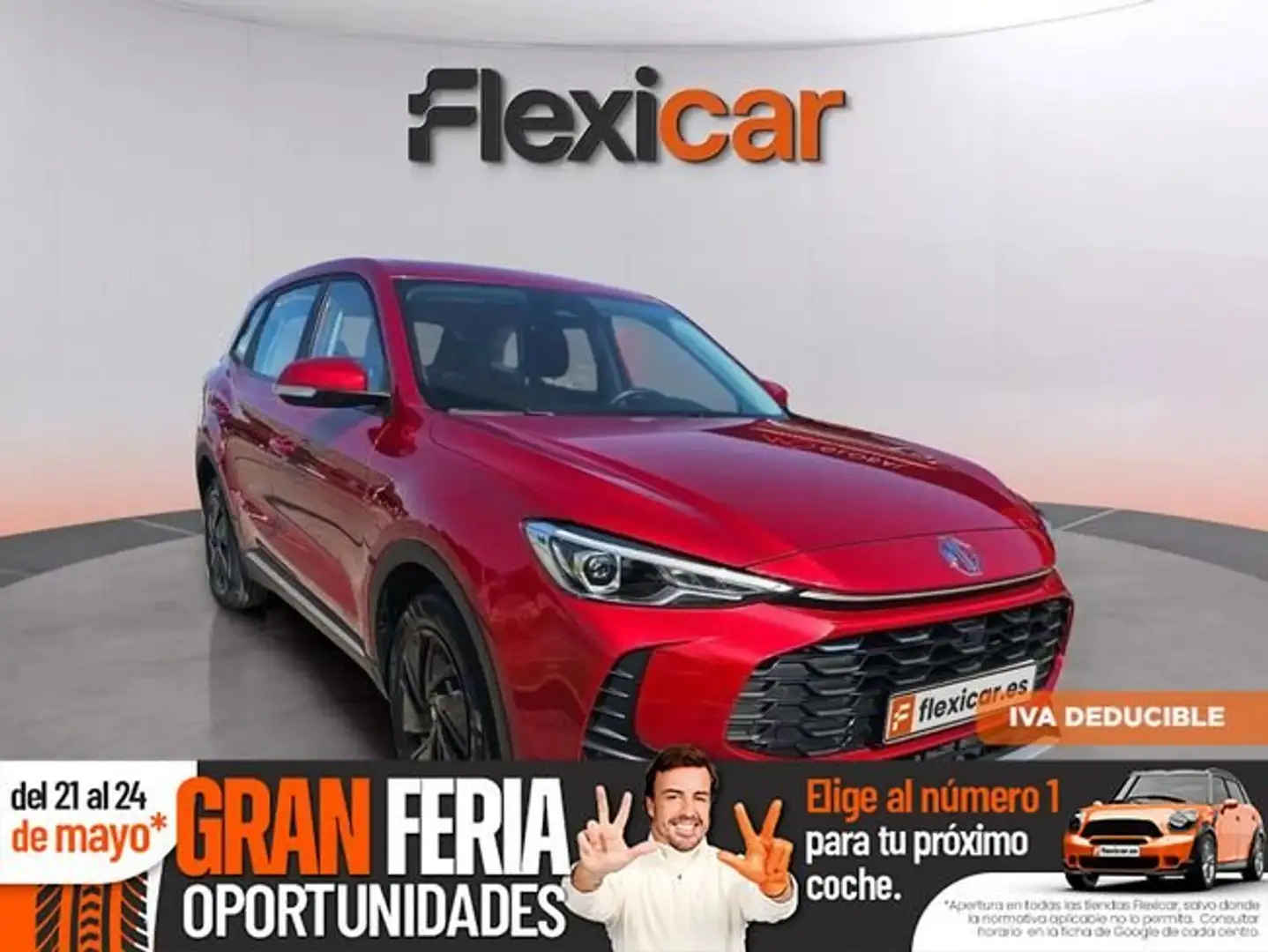 MG ZS Hybrid+ Standard Burdeos - 1