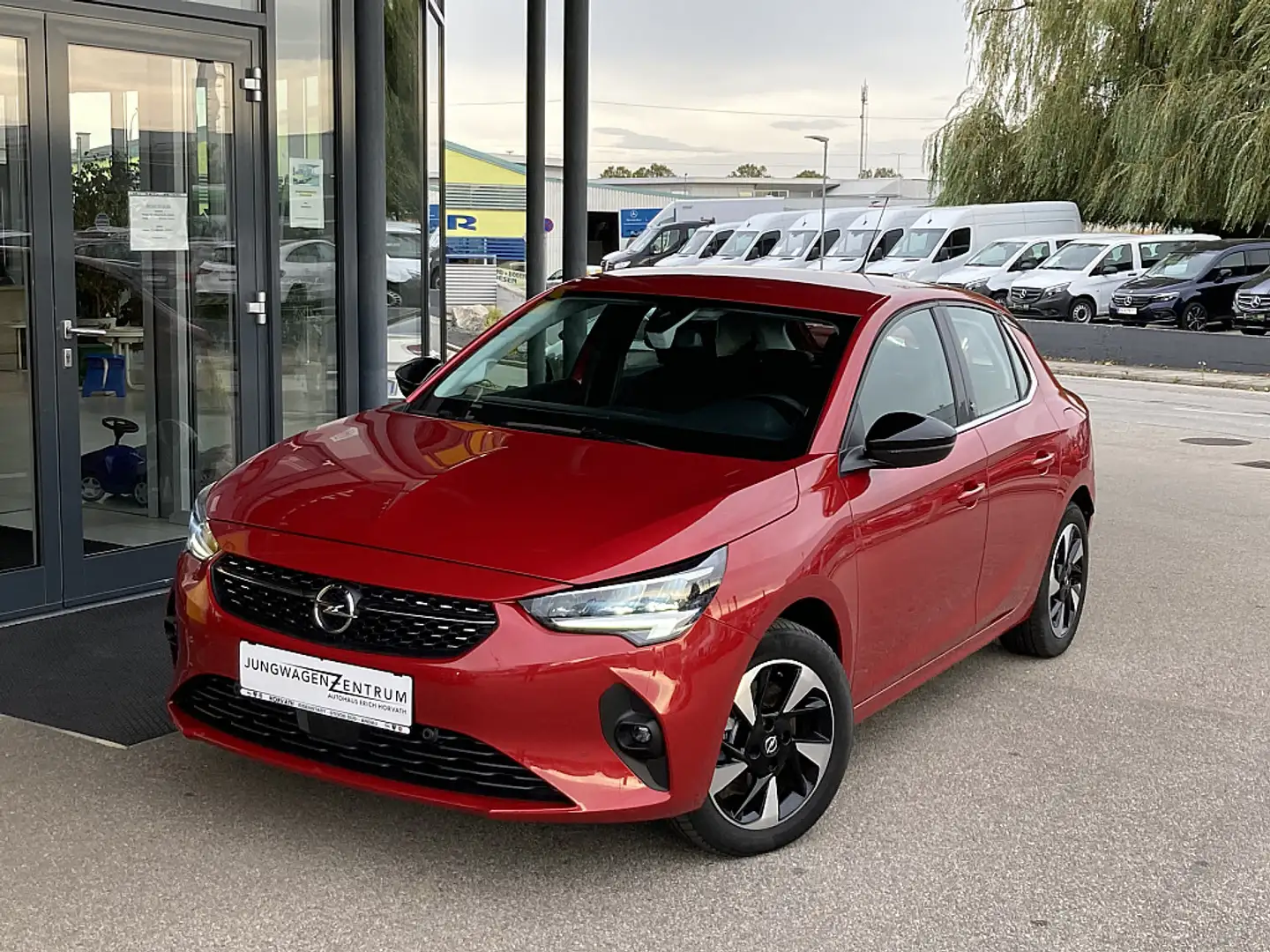 Opel Corsa-e 50kWh 3-Phasig Elegance!AKTION!WENIG KM! Czerwony - 2