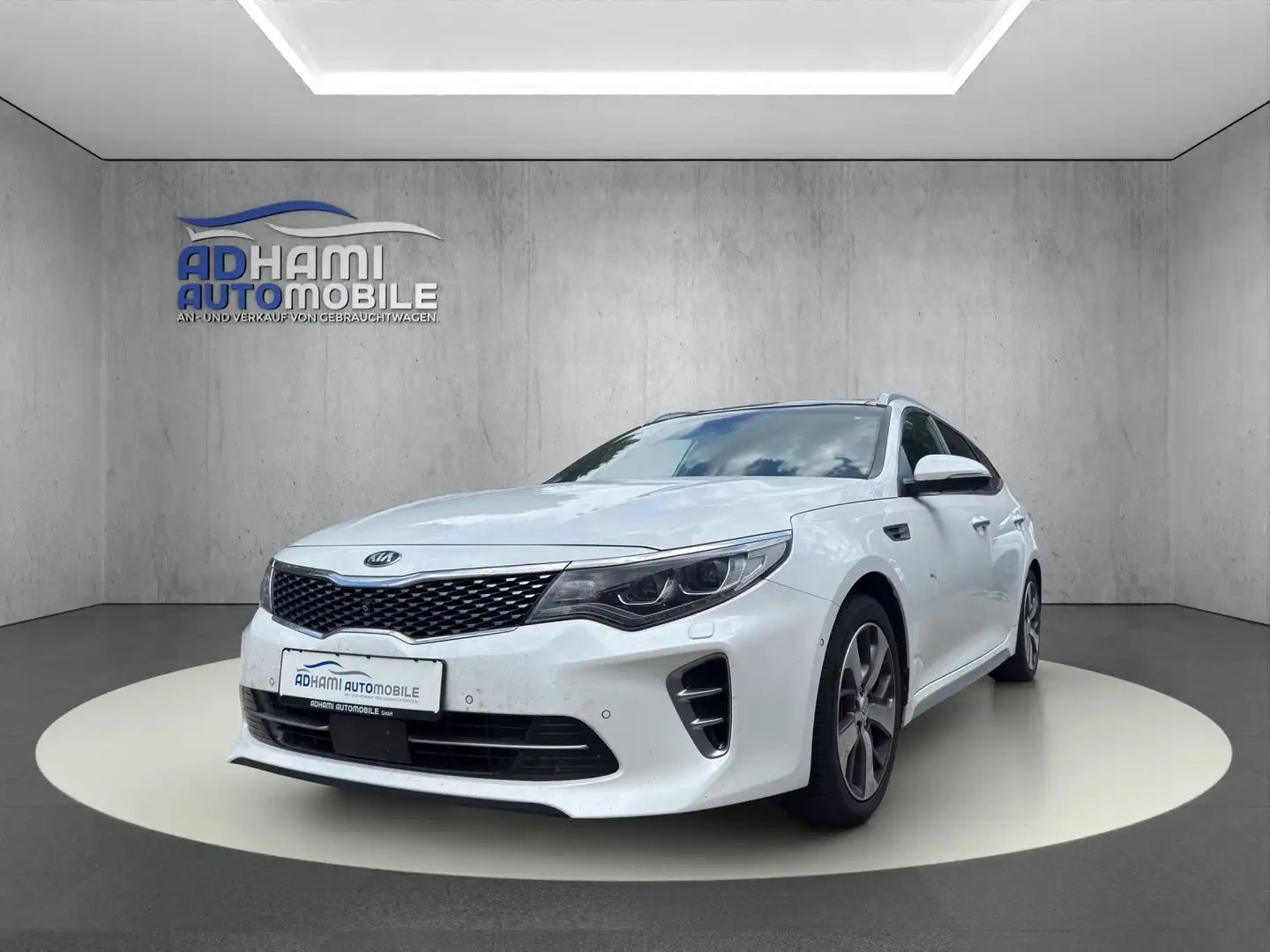 Kia Optima Sportswagon GT-Line/ACC/LED/PANO/TOP! Wit - 1