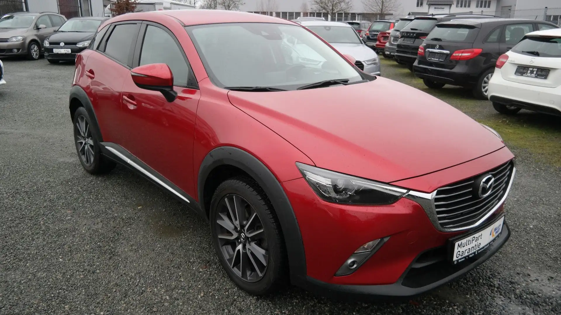Mazda CX-3 Sports-Line AWD*Automatik*Navi*HUD*Kamera* Rojo - 1