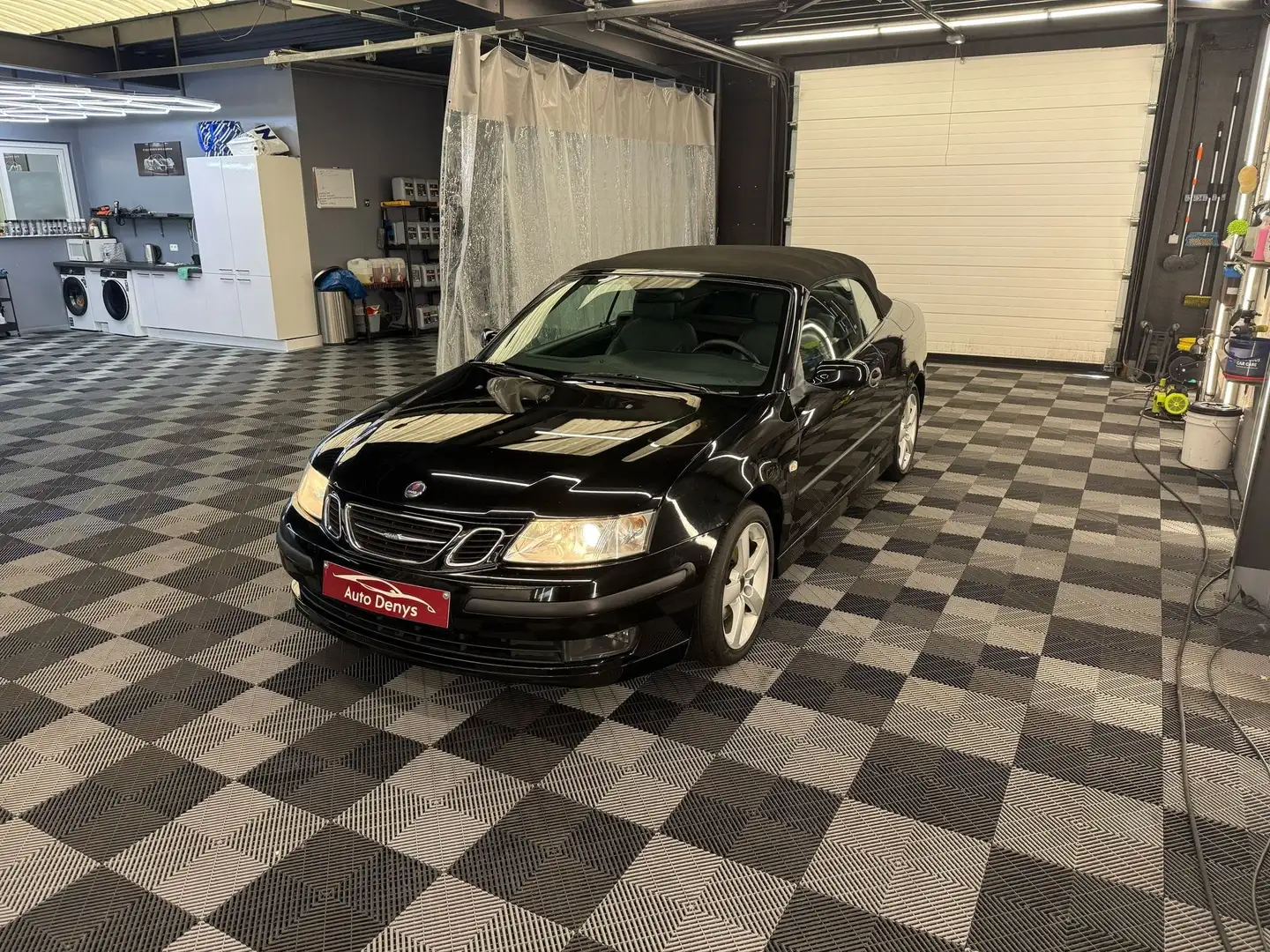 Saab 9-3 Cabriolet 1.9 TiD 16v bj. 2006 198000km Noir - 2