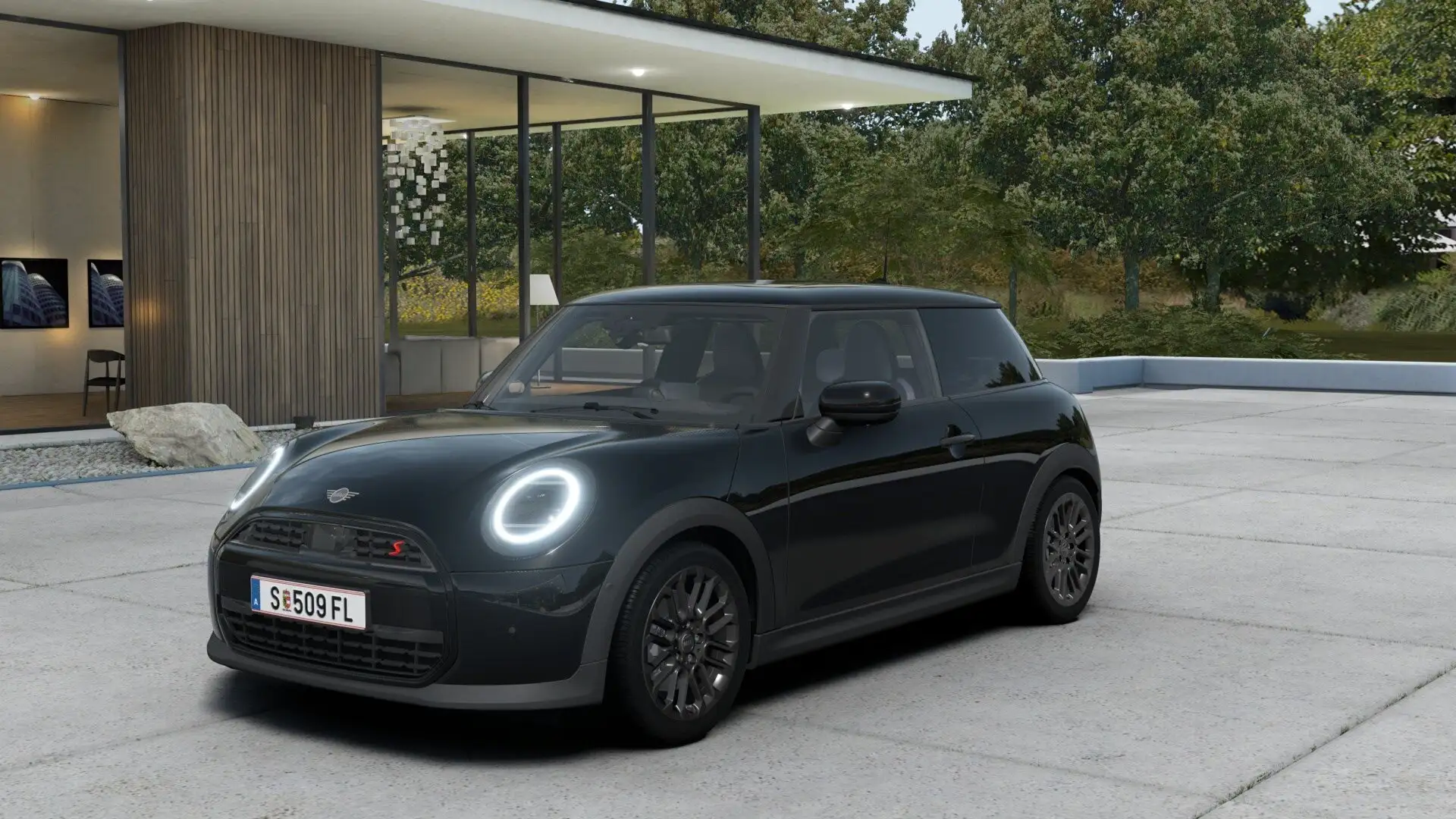 MINI Cooper S Classic Trim 3-trg.// Pano Glasdach // Komfortzuga Schwarz - 1