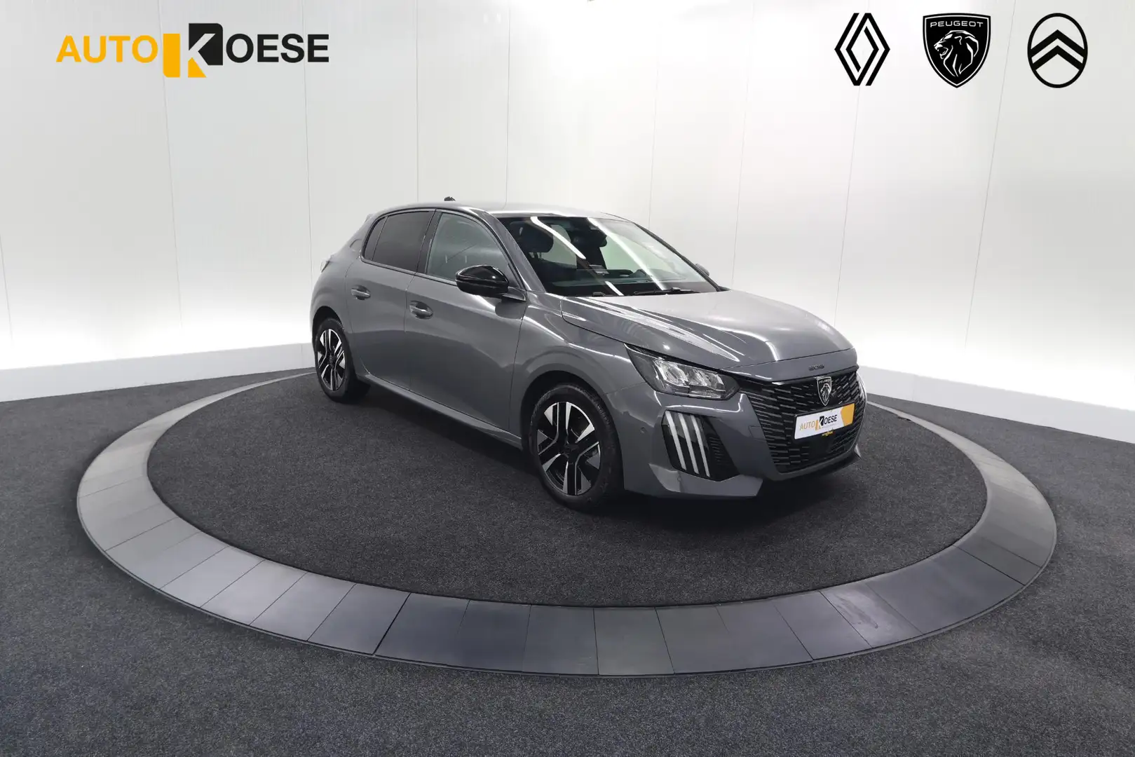 Peugeot 208 PureTech 100 Allure | 360 Camera | Apple Carplay | Gris - 1